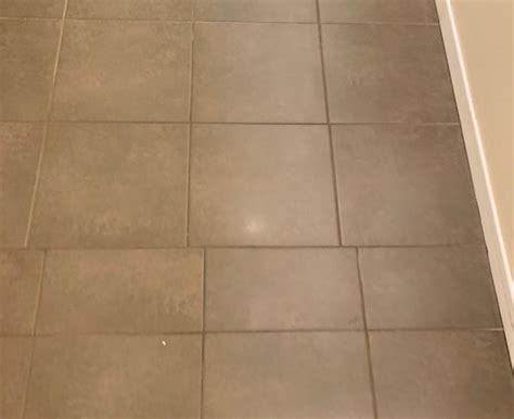 Badly laid tiles